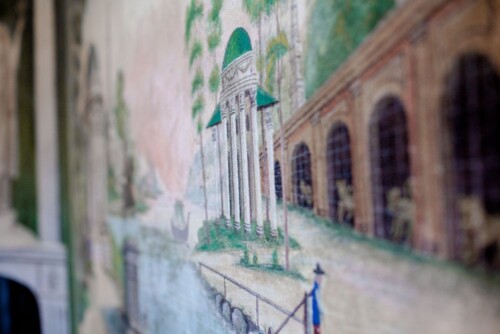 Beelitz Standesamt romantische Malerei in pastellfarben