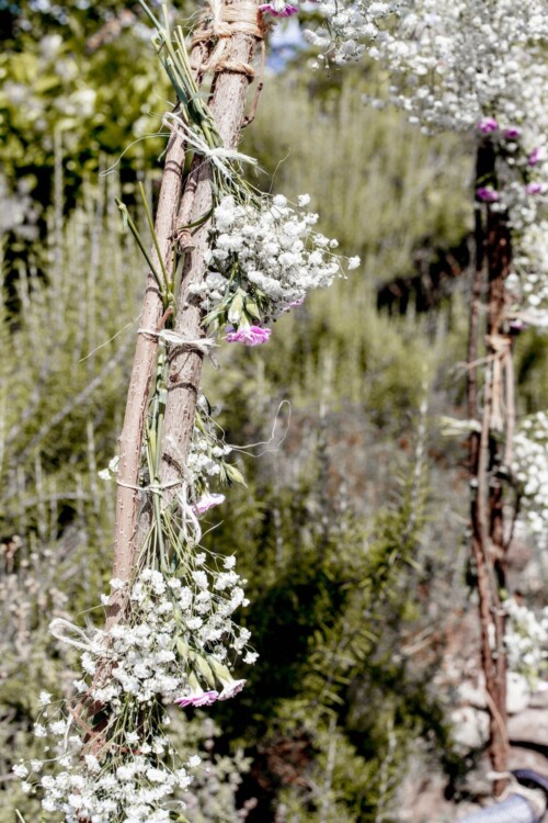 Hochzeitsfotograf Berlin Freie Trauung Blumen Dekoration