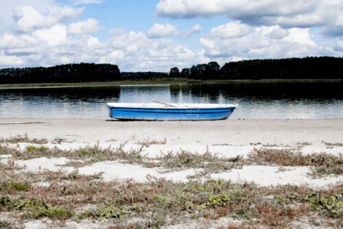 Beelitz Standesamt Brautpaar am Wasser