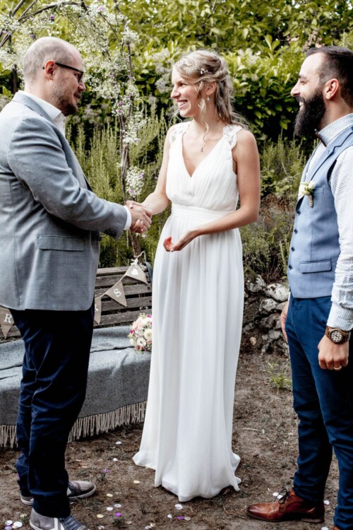Hochzeitsfotograf Berlin Freie Trauung Zeremonie Gratulation